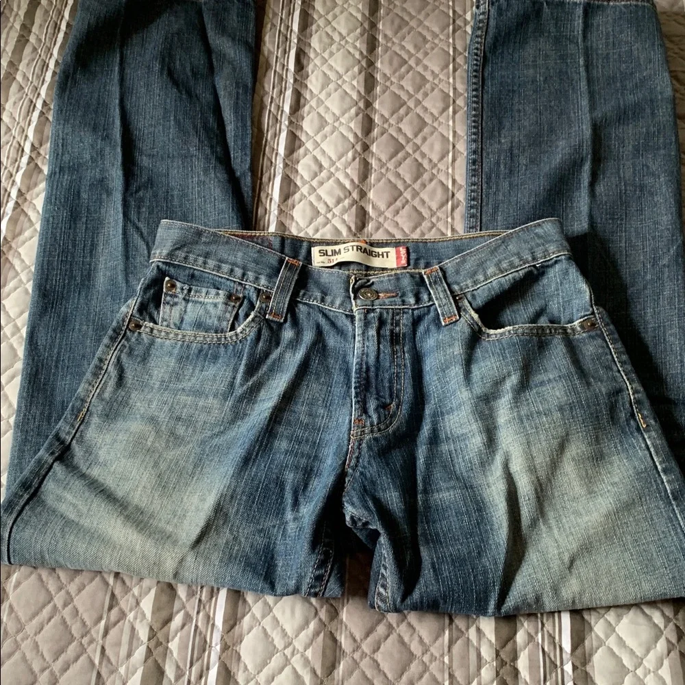 Levi's 514 29 x 30 Slim Straight Leg Men's Jeans EUC